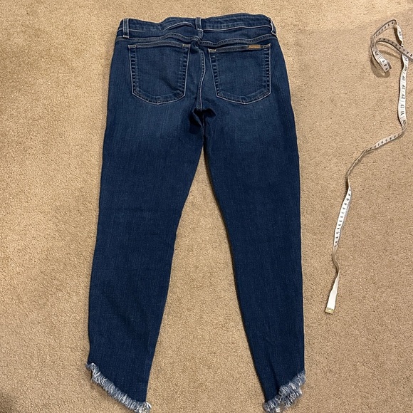 Joe's Jeans Dark Blue Ankle & Cropped Women's Jeans - Picture 8 of 9